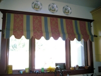 Awening valance by Drapery Solutions.